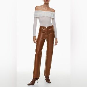 Wilfred The Melinda Pants In Brown, Size 6